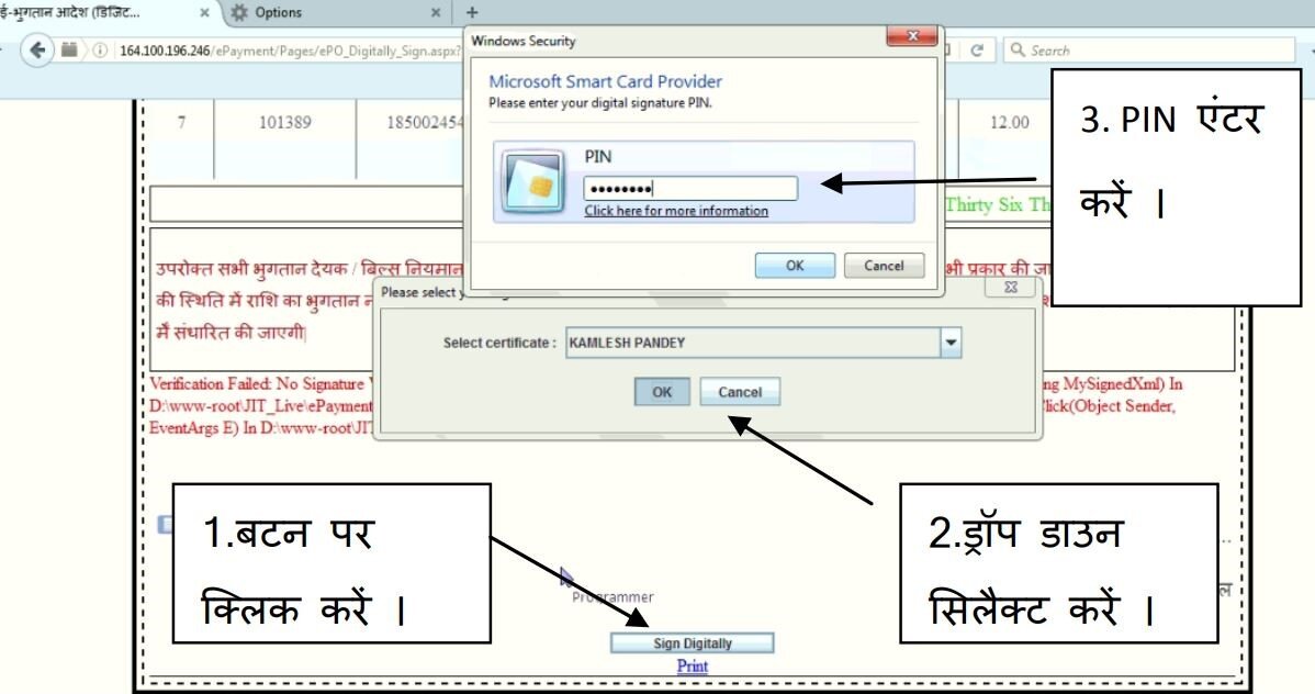 JIT Payment Portal in hindi
