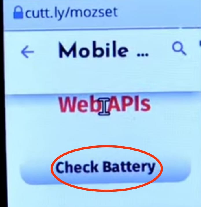 check battery